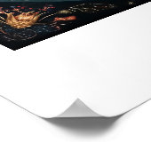 Skorpion Sternzeichen Astrologie Name & Geburtstag Poster (Ecke)