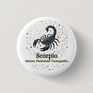 Skorpion-Sternzeichen-Button - Skorpion-Sternzeich Button