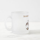 Skorpion Sternzeichen Glas Tasse (Links)