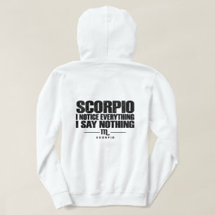 Skorpion-Sternzeichen Hoodie
