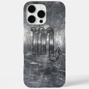 Skorpion-Sternzeichen im Grunge-Distressed-Stil iPhone 16 Pro Max Hülle