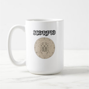 Skorpion Sternzeichen Kaffeetasse