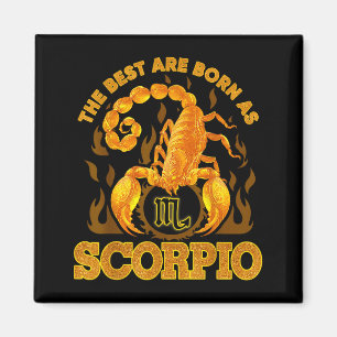 Skorpion Sternzeichen Oktober November Geburtstags Magnet