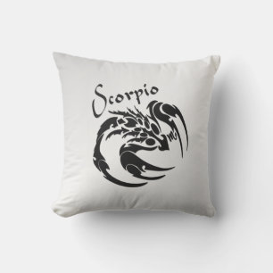 Skorpion-Sternzeichen-Symbol und -Zeichen Kissen