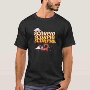 Skorpion-Sternzeichen T-Shirt