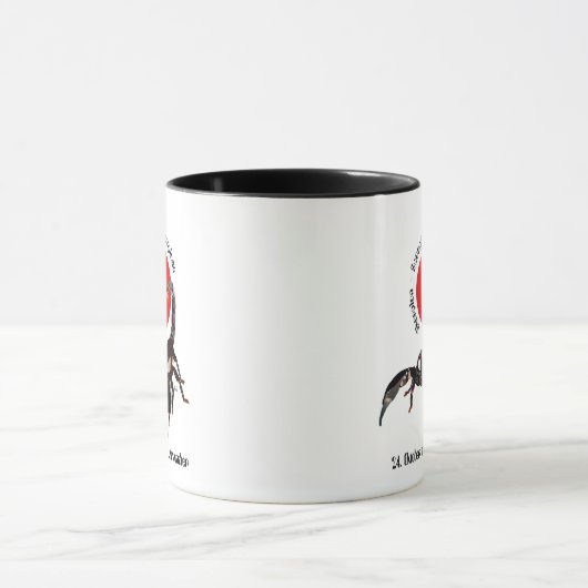 Skorpion - Sternzeichen Tasse (Zentrum)