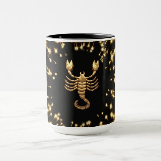 Skorpion Sternzeichen Tasse (Zentrum)