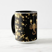 Skorpion Sternzeichen Tasse (Vorderseite Links)