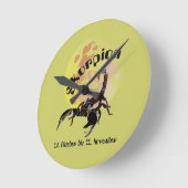 Skorpion - Sternzeichen Uhr (Winkel)