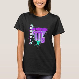 Skorpion-Sternzeichen Vaporwave-Ästhetik 80 90 Für T-Shirt