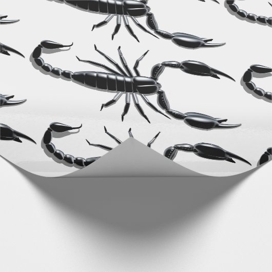 Skorpion Sting Geschenkpapier (Ecke)
