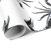 Skorpion Sting Geschenkpapier (Rolleneckpunkt)