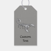 Skorpion-Symbol Geschenkanhänger (Vorderseite)