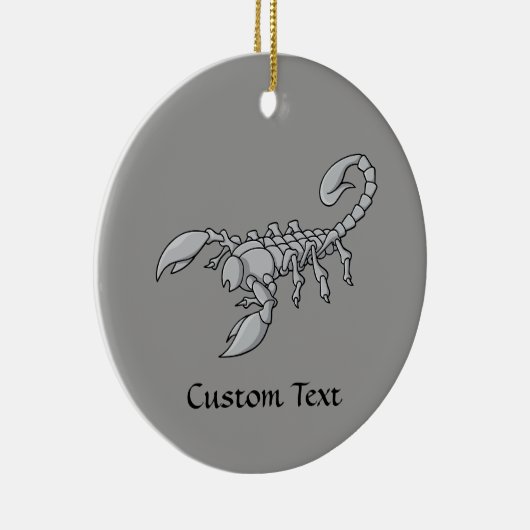 Skorpion-Symbol Keramik Ornament (Rechts)