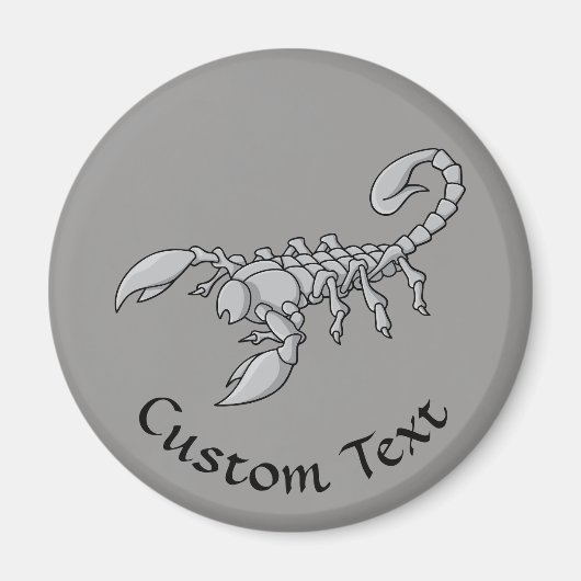 Skorpion-Symbol Magnet (Vorne)