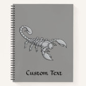 Skorpion-Symbol Notizblock (Vorderseite)