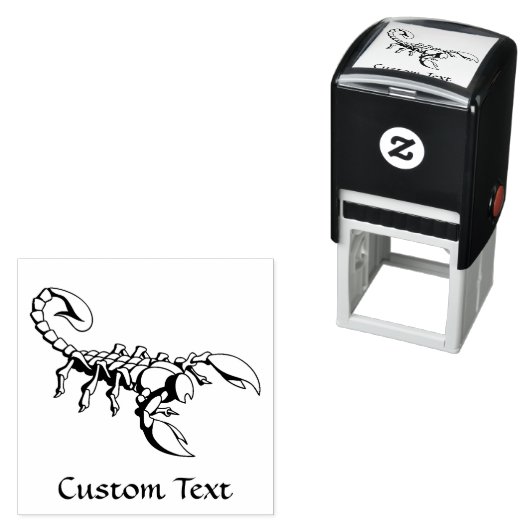 Skorpion-Symbol Permastempel (Beispiel)