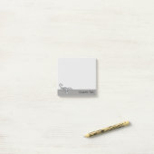 Skorpion-Symbol Post-it Klebezettel (Auf Schreibtisch)