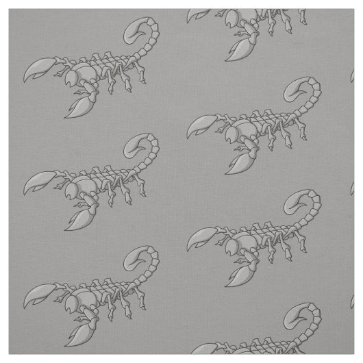 Skorpion-Symbol Stoff (Muster)