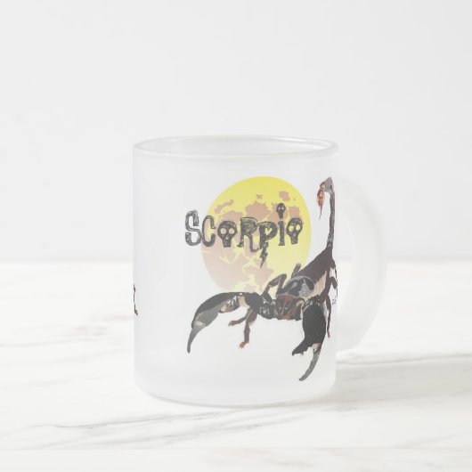 Skorpion Tasse (VorderseiteRechts)