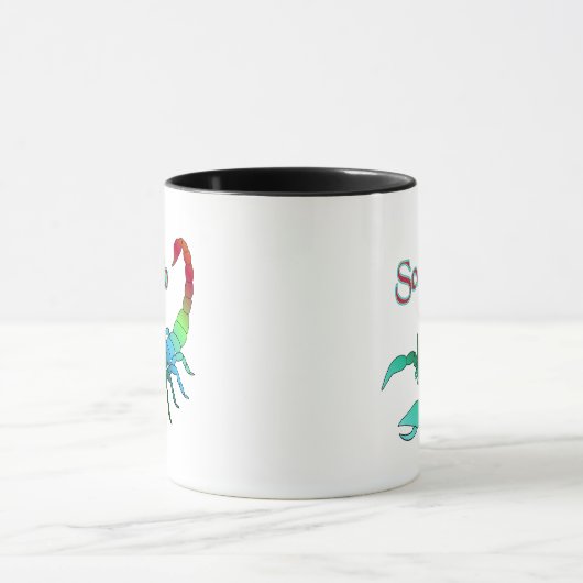 Skorpion Tasse (Zentrum)