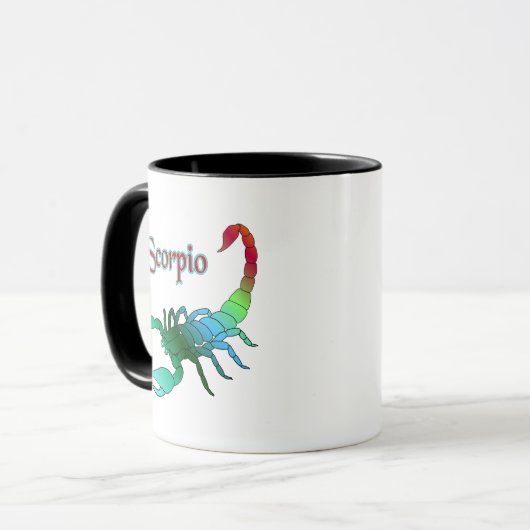 Skorpion Tasse (Vorderseite Links)