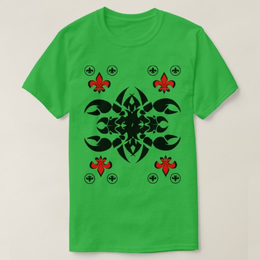 Skorpion Tattoo Design T-Shirt (Design vorne)