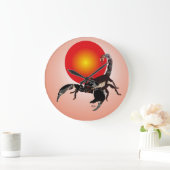 Skorpion Uhr (Zuhause)