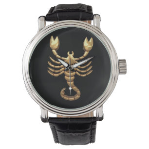 Skorpion-Uhr – Minimalistisches Zodiak-Zeitstück  Armbanduhr