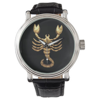 Skorpion-Uhr – Minimalistisches Zodiak-Zeitstück  Armbanduhr
