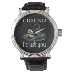 Skorpion und Frosch - Freund, ich vertraue dir Armbanduhr