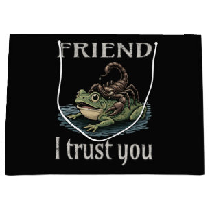 Skorpion und Frosch - Freund, ich vertraue dir Große Geschenktüte
