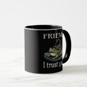 Skorpion und Frosch - Freund, ich vertraue dir Tasse (VorderseiteRechts)