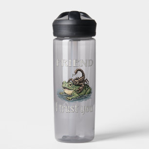 Skorpion und Frosch - Freund, ich vertraue dir Trinkflasche