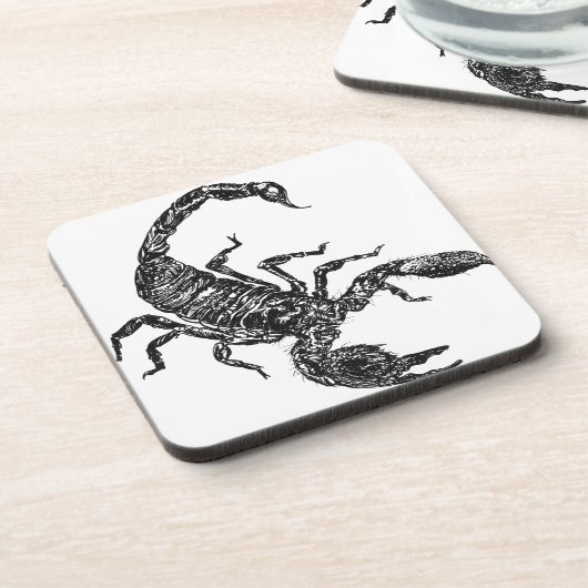 Skorpion Untersetzer (Linke Seite)