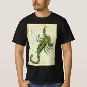 Skorpion, Vintage Konstellation Urania's Spiegel T-Shirt