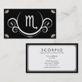 Skorpion Visitenkarte (Vorne/Hinten)