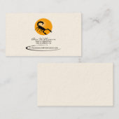 Skorpion-Visitenkarte (W/Sun-Hintergrund) Visitenkarte (Vorne/Hinten)