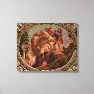 Skorpion, von den Zeichen des Tierkreises Leinwanddruck