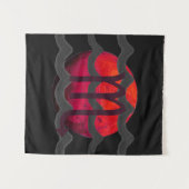 Skorpion wandteppich (Vorderseite (Horizontal))