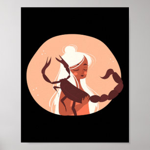 Skorpion Weihnachten Sternzeichen Horoskop Astrolo Poster