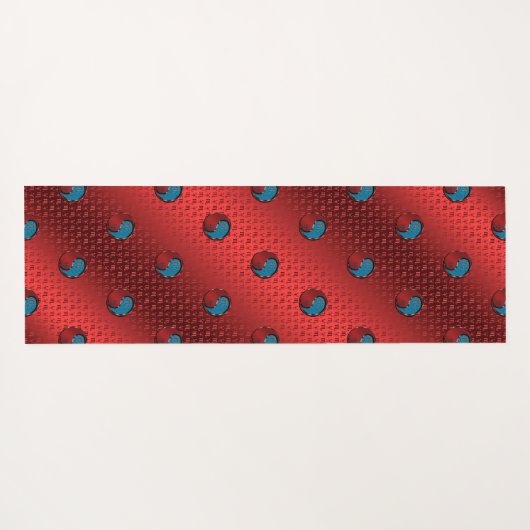 Skorpion Yogamatte (Rückseite (Horizontal))