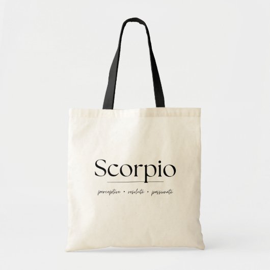 Skorpion-Zodiac-Tragetasche Tragetasche (Vorne)
