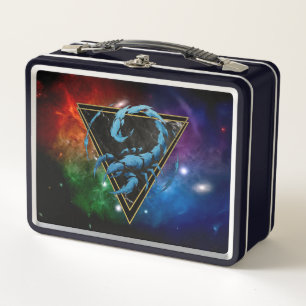 Skorpion Zodiaque Geschenk Astrologie Metall Brotdose