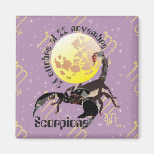 Skorpione 24 ottobre al 22 novembre Magnet