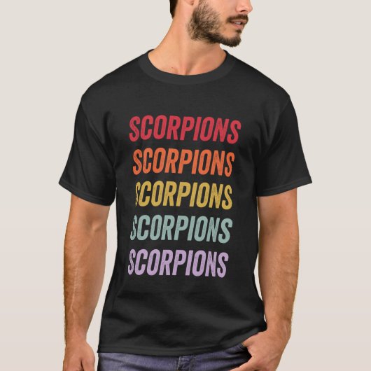 Skorpionen T-Shirt (Vorderseite)