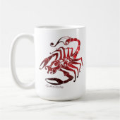 Skorpions-Astrologie-Tasse Kaffeetasse (Links)