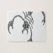 Skorpions-Astrologie-Tierkreis-Zeichen-Wort-Wolke Puzzle (Horizontal)