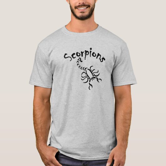 Skorpions-Erwachsen-Shirt T-Shirt (Vorderseite)