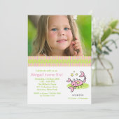 Skorpions-Foto-Geburtstags-Party Einladung (Stehend Vorderseite)